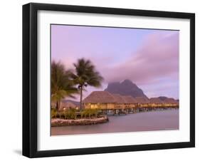 Pearl Beach Resort, Bora-Bora, Leeward Group, Society Islands, French Polynesia-Sergio Pitamitz-Framed Photographic Print