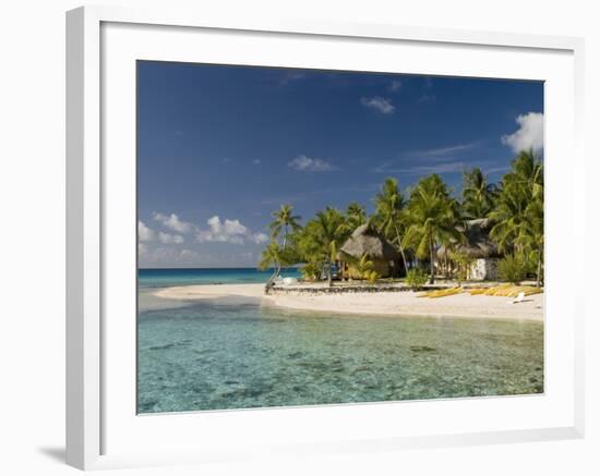 Pearl Beach Resort, Tikehau, Tuamotu Archipelago, French Polynesia Islands-Sergio Pitamitz-Framed Photographic Print