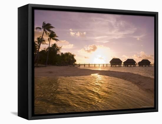 Pearl Beach Resort, Tikehau, Tuamotu Archipelago, French Polynesia Islands-Sergio Pitamitz-Framed Stretched Canvas