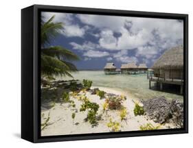 Pearl Beach Resort, Tikehau, Tuamotu Archipelago, French Polynesia Islands-Sergio Pitamitz-Framed Stretched Canvas