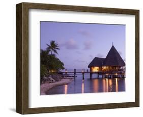 Pearl Beach Resort, Tikehau, Tuamotu Archipelago, French Polynesia Islands-Sergio Pitamitz-Framed Photographic Print