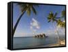 Pearl Beach Resort, Tikehau, Tuamotu Archipelago, French Polynesia, Pacific Islands, Pacific-Sergio Pitamitz-Framed Stretched Canvas