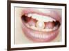 Pearl Between Teeth-Cristina-Framed Photographic Print