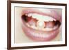 Pearl Between Teeth-Cristina-Framed Photographic Print