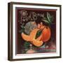 Pearl Brand - Kansas City, Missouri - Citrus Crate Label-Lantern Press-Framed Art Print