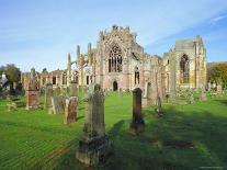 12th Century Melrose Abbey, Scotland-Pearl Bucknell-Photographic Print