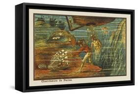 Pearl-Fishers-Jean Marc Cote-Framed Stretched Canvas