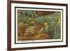 Pearl-Fishers-Jean Marc Cote-Framed Premium Giclee Print