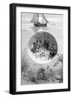 Pearl Fishery, Torres Strait, Australia, 1886-null-Framed Giclee Print
