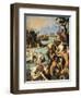 Pearl Fishing, 1570-Alessandro Allori-Framed Premium Giclee Print