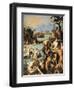 Pearl Fishing, 1570-Alessandro Allori-Framed Premium Giclee Print