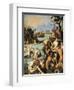 Pearl Fishing, 1570-Alessandro Allori-Framed Premium Giclee Print
