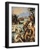 Pearl Fishing, 1570-Alessandro Allori-Framed Giclee Print