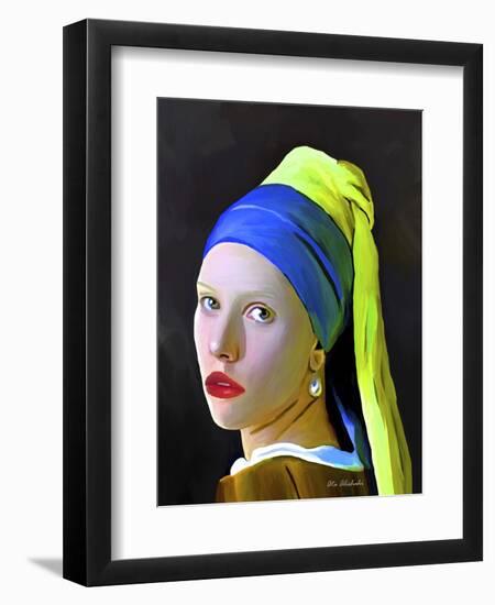 Pearl Girl-Ata Alishahi-Framed Giclee Print