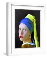 Pearl Girl-Ata Alishahi-Framed Giclee Print