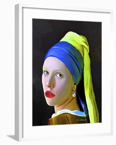 Pearl Girl-Ata Alishahi-Framed Giclee Print