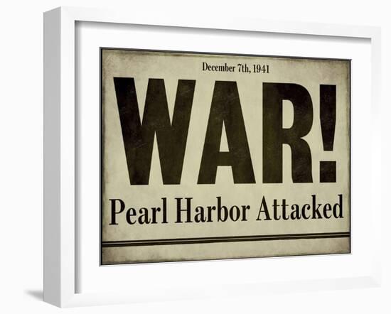 Pearl Harbor-null-Framed Giclee Print