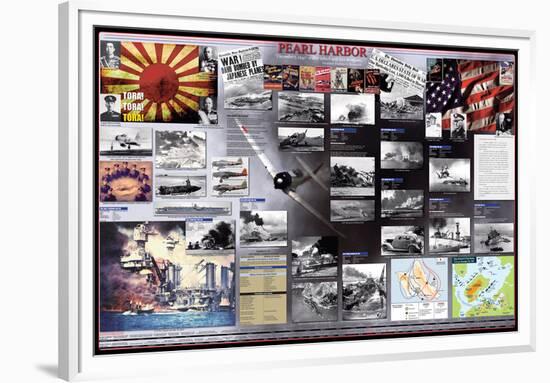 Pearl Harbour, December 7th, 1941 (Tora, Tora, Tora)-null-Framed Premium Giclee Print