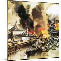 Pearl Harbour-English School-Mounted Giclee Print