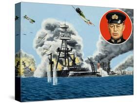 Pearl Harbour-John Keay-Stretched Canvas