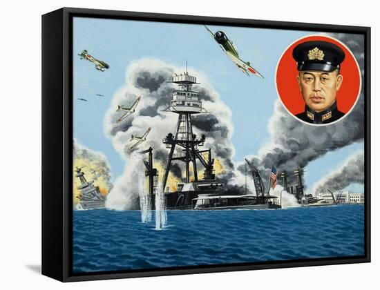 Pearl Harbour-John Keay-Framed Stretched Canvas