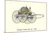 Pearl Hose Vintage Fire Wagon-null-Mounted Premium Giclee Print