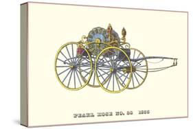 Pearl Hose Vintage Fire Wagon-null-Stretched Canvas