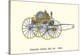 Pearl Hose Vintage Fire Wagon-null-Stretched Canvas