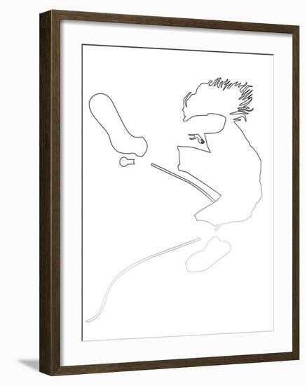 Pearl Jam-Logan Huxley-Framed Art Print