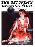 "Waiting," Saturday Evening Post Cover, April 14, 1923-Pearl L. Hill-Giclee Print