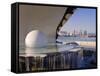 Pearl Monument on the Corniche of Doha Bay, Doha, Qatar, Middle East-Gavin Hellier-Framed Stretched Canvas