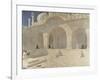 Pearl Mosque at Delhi, 1876/79 (Oil on Canvas)-Vasili Vasilievich Vereshchagin-Framed Giclee Print