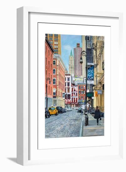 Pearl Paint, Pearl Paint, Canal St. from Mercer St., NYC, 2012-Anthony Butera-Framed Art Print