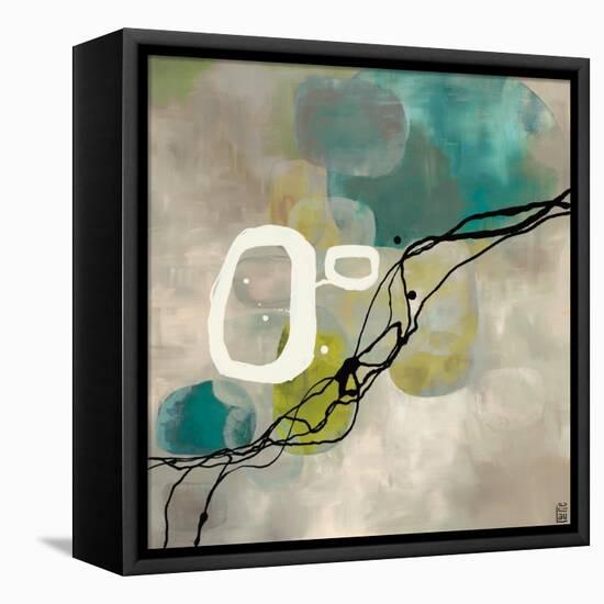 Pearl Retro-Laurie Maitland-Framed Stretched Canvas