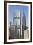 Pearl River Tower in Zhujiang New Town, Tian He, Guangzhou, Guangdong, China, Asia-Ian Trower-Framed Photographic Print