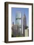 Pearl River Tower in Zhujiang New Town, Tian He, Guangzhou, Guangdong, China, Asia-Ian Trower-Framed Photographic Print