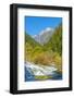 Pearl Shoal Waterfall, Jiuzhaigou National Park, Sichuan Province, China, East Asia-G&M Therin-Weise-Framed Photographic Print