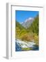 Pearl Shoal Waterfall, Jiuzhaigou National Park, Sichuan Province, China, East Asia-G&M Therin-Weise-Framed Photographic Print