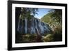 Pearl Shoal Waterfall, Jiuzhaigou (Nine Village Valley), UNESCO World Heritage Site, Sichuan provin-Michael Snell-Framed Photographic Print