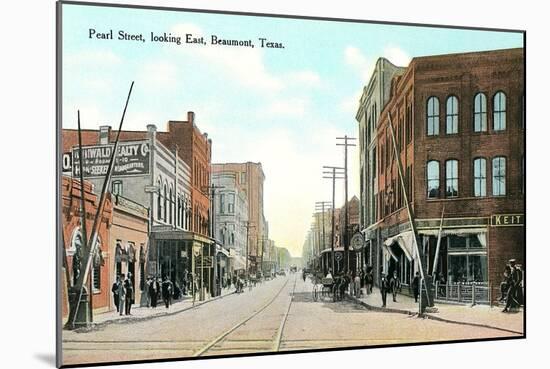 Pearl Street, Beaumont-null-Mounted Art Print
