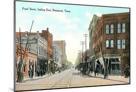 Pearl Street, Beaumont-null-Mounted Art Print