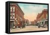 Pearl Street, La Cross, Wisconsin-null-Framed Stretched Canvas