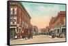 Pearl Street, La Cross, Wisconsin-null-Framed Stretched Canvas
