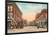 Pearl Street, La Cross, Wisconsin-null-Framed Art Print