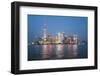 Pearl Tower over Pudong District Skyline and Huangpu River Shanghai, China-Michael DeFreitas-Framed Photographic Print