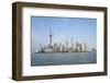 Pearl Tower over Pudong District Skyline and Huangpu River Shanghai, China-Michael DeFreitas-Framed Photographic Print