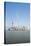 Pearl Tower over Pudong District Skyline and Huangpu River, Shanghai, China-Michael DeFreitas-Stretched Canvas