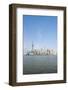 Pearl Tower over Pudong District Skyline and Huangpu River, Shanghai, China-Michael DeFreitas-Framed Photographic Print