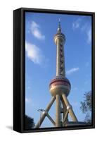 Pearl Tower, Pudong, Shanghai, China-Dallas and John Heaton-Framed Stretched Canvas