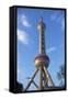 Pearl Tower, Pudong, Shanghai, China-Dallas and John Heaton-Framed Stretched Canvas